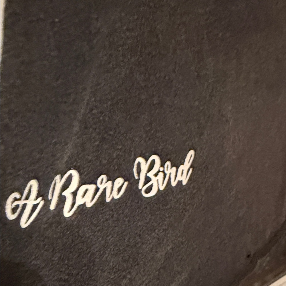 A Rare Bird Graphic Tee with purposeful distress and rhinestone details  - Black - Picture 6 of 14